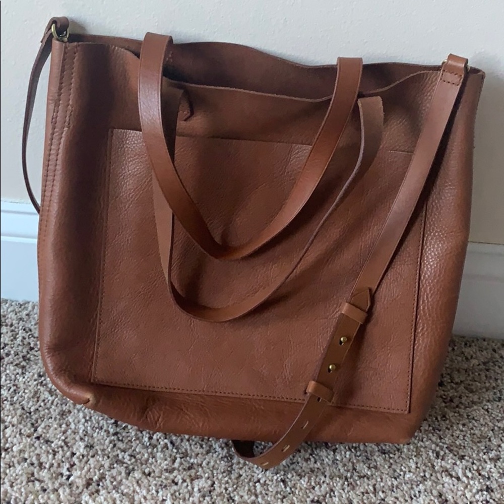 NEW Madewell Medium Transport Tote, Tan